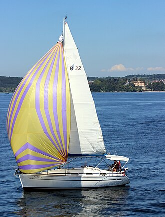 Test Sail boat
